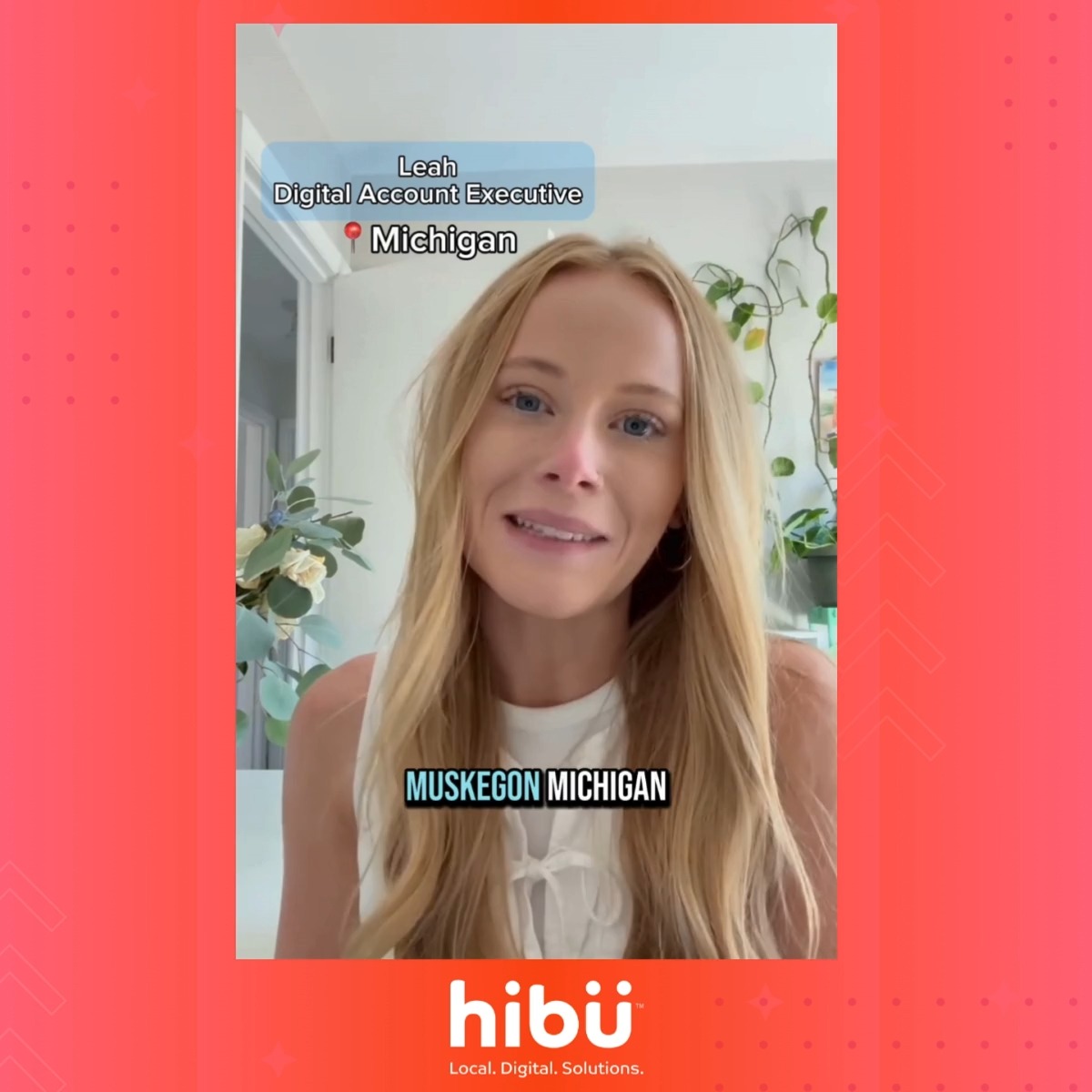Hibu Facebook ad: Leah left teaching for a new challenge in…