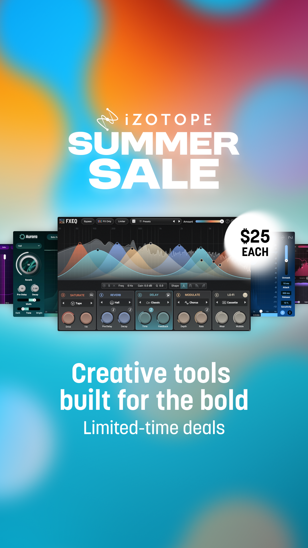 iZotope Facebook ad