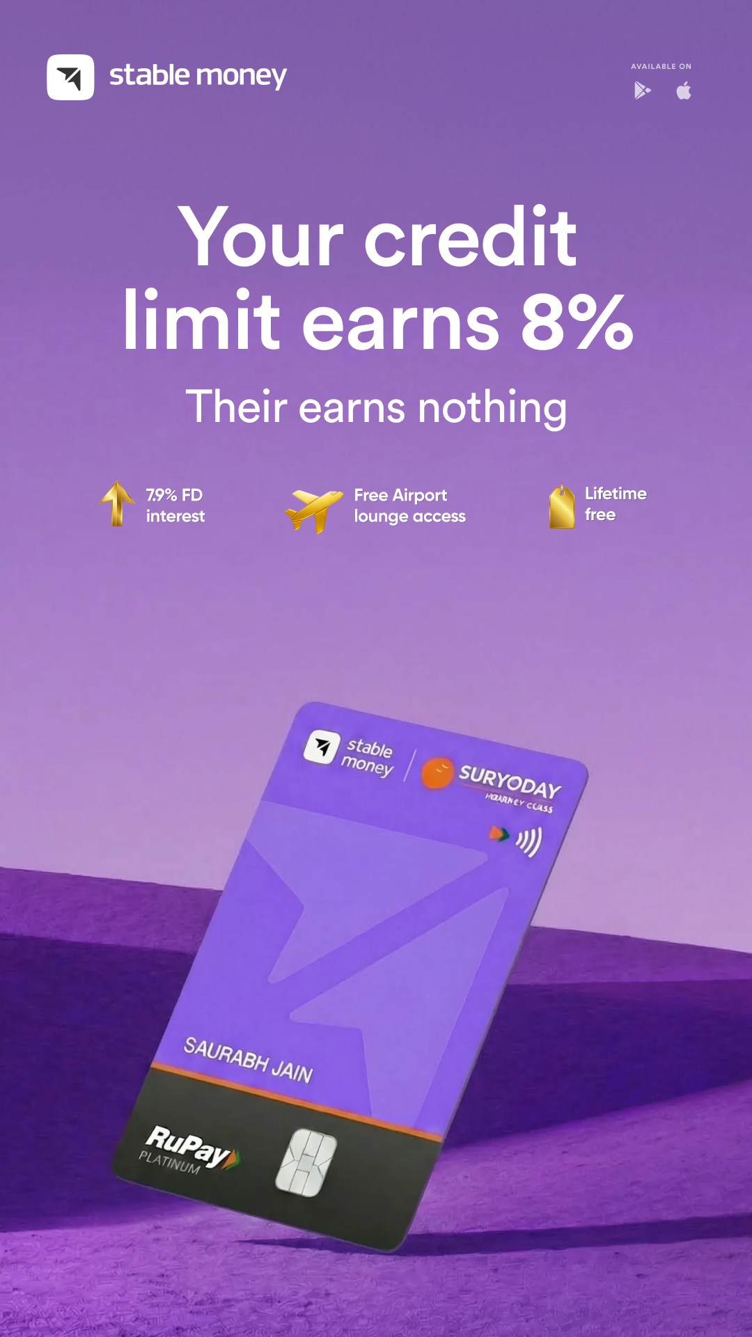 Stable Money Facebook ad from Aug 23, 2026