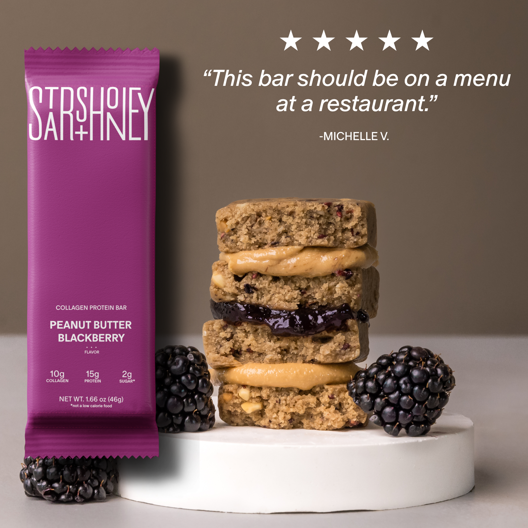 Stars + Honey Facebook ad