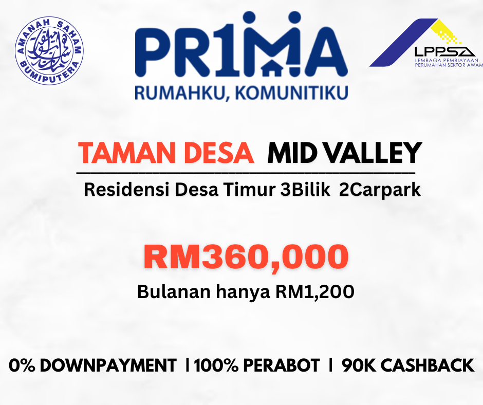 KLV Gem Property Facebook ad: Gaji Bersih RM3500 layak mohon (boleh gabung nama)