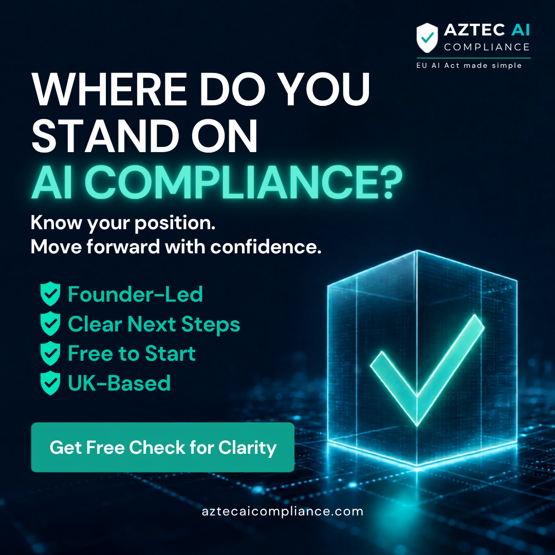 Aztec AI Compliance Facebook ad