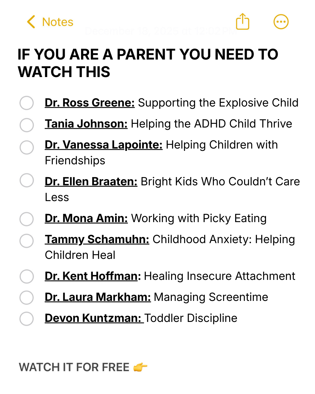 Institute of Child Psychology Facebook ad