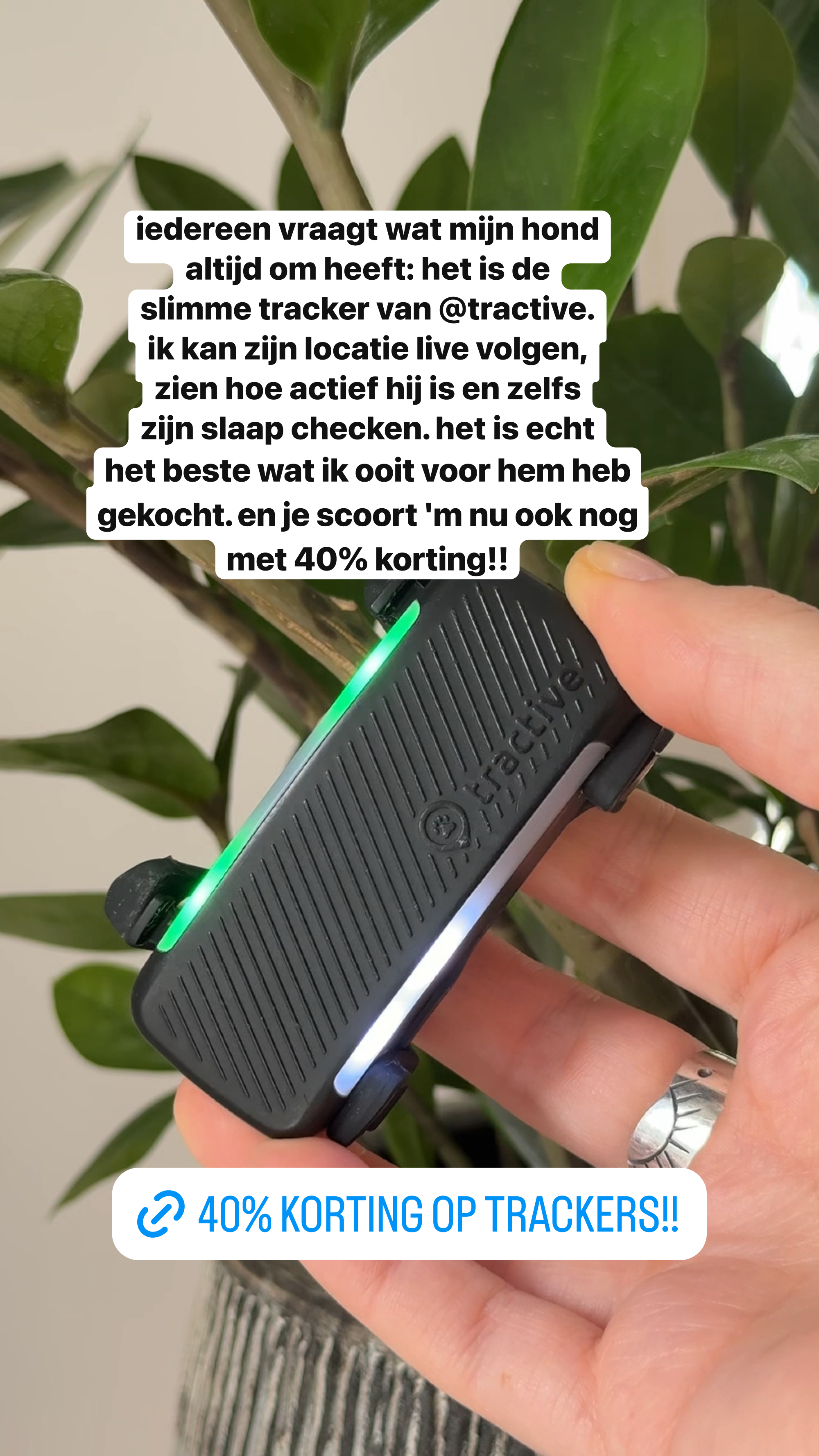 Tractive Facebook ad