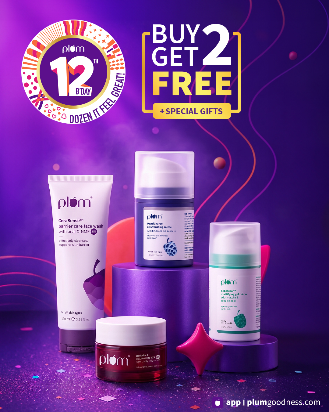 Plum Facebook ad