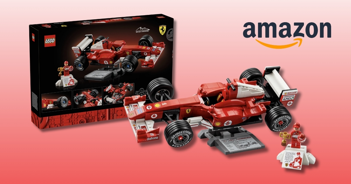 La pagina degli sconti Facebook ad: In arrivo il set LEGO Ferrari F2004 e Michael Schumacher…