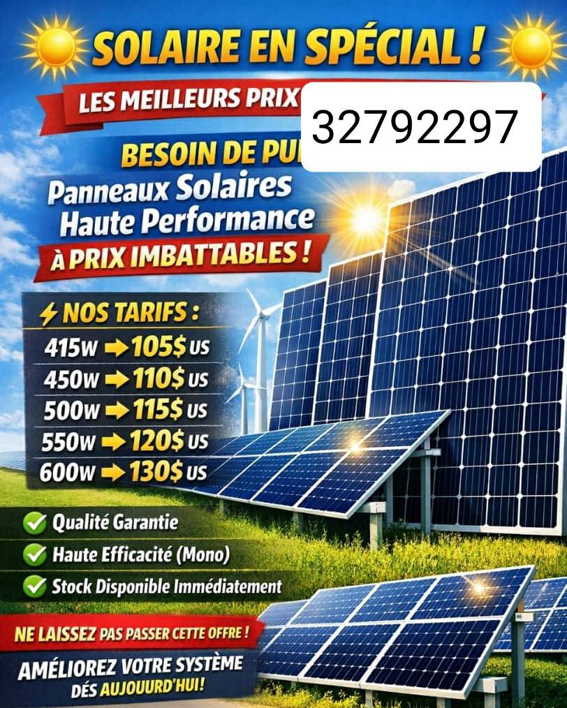 Electric plus Facebook ad: Kwape blackout spécial panneau solaire batterie lithium…