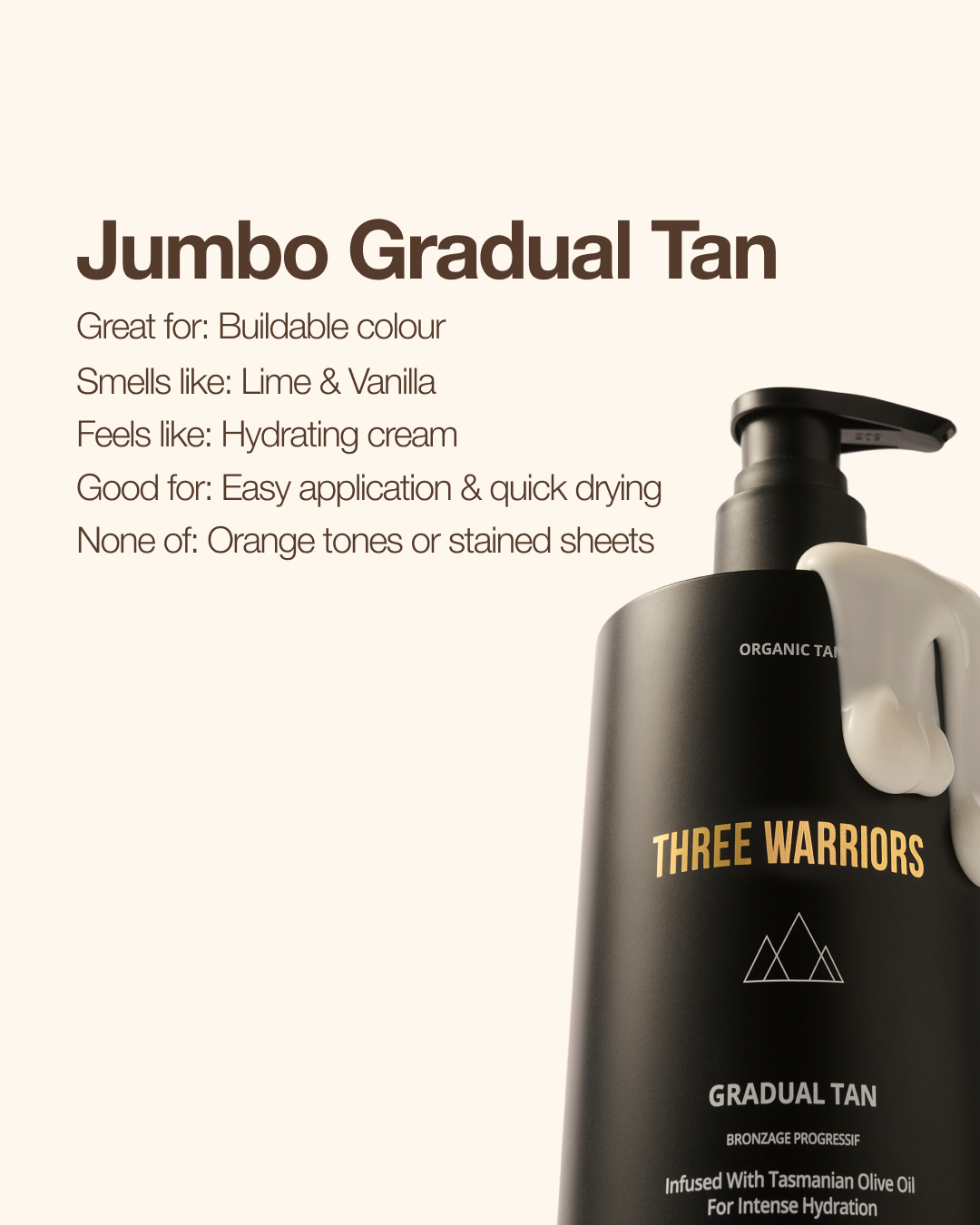 Three Warriors Facebook ad
