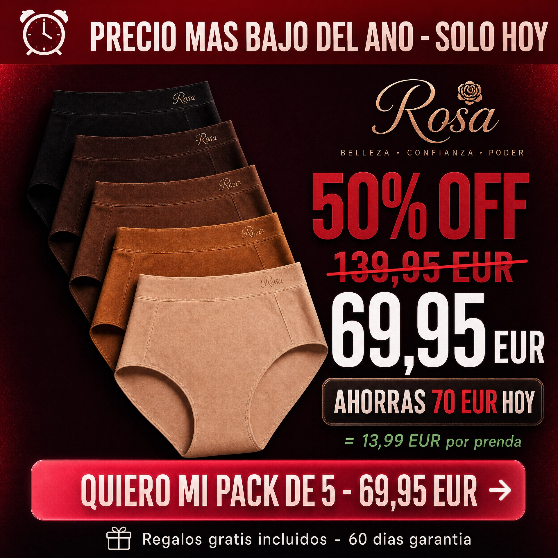 Lencería Rosa Facebook ad