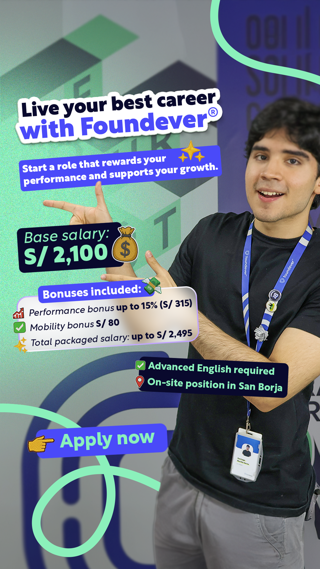 Foundever Facebook ad