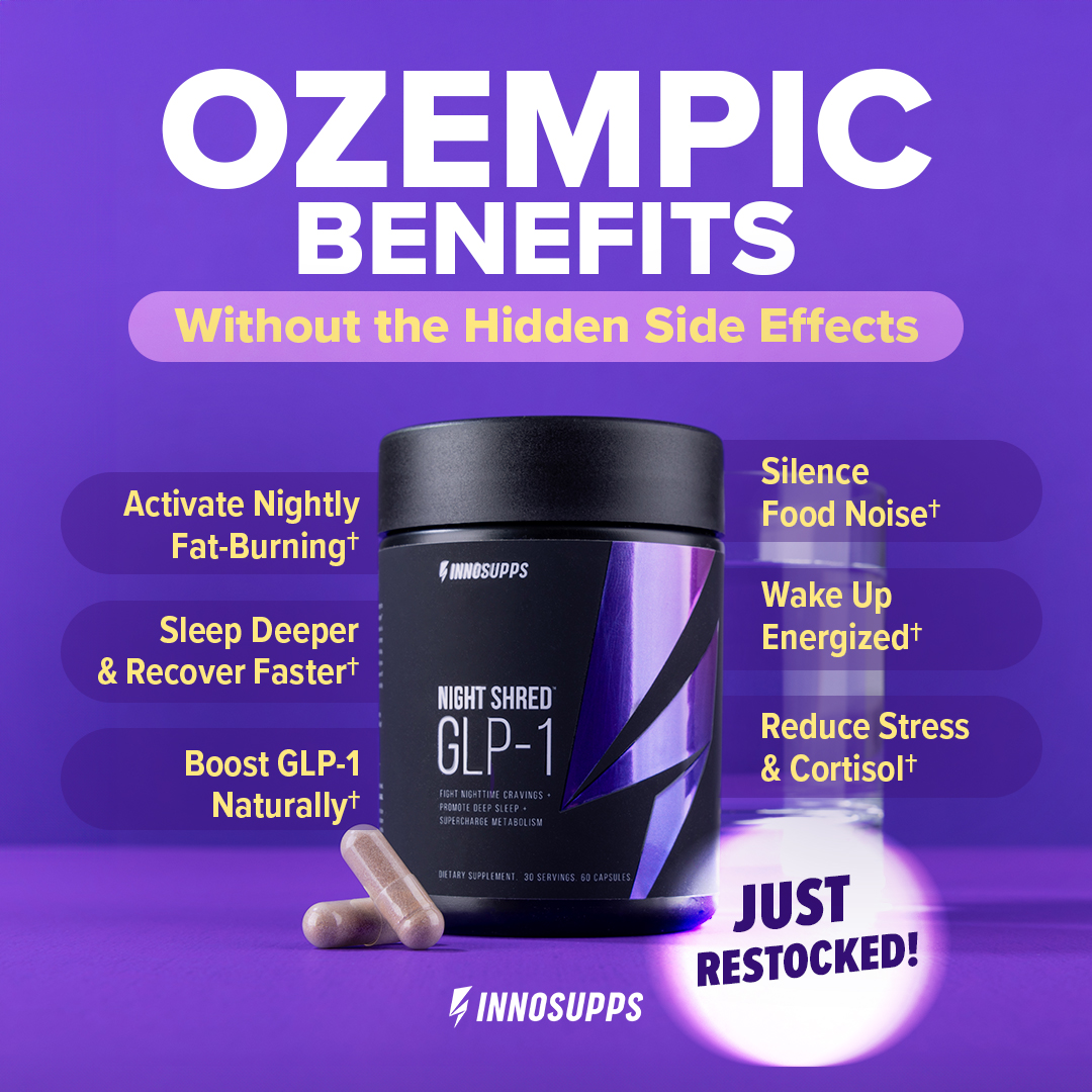 Inno Supps Night Shred Facebook ad