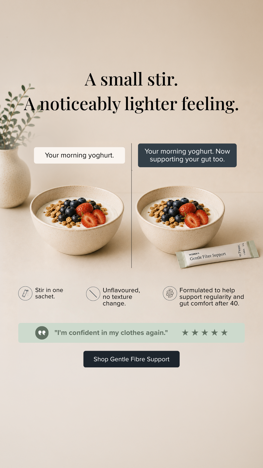 MyPause Health Facebook ad
