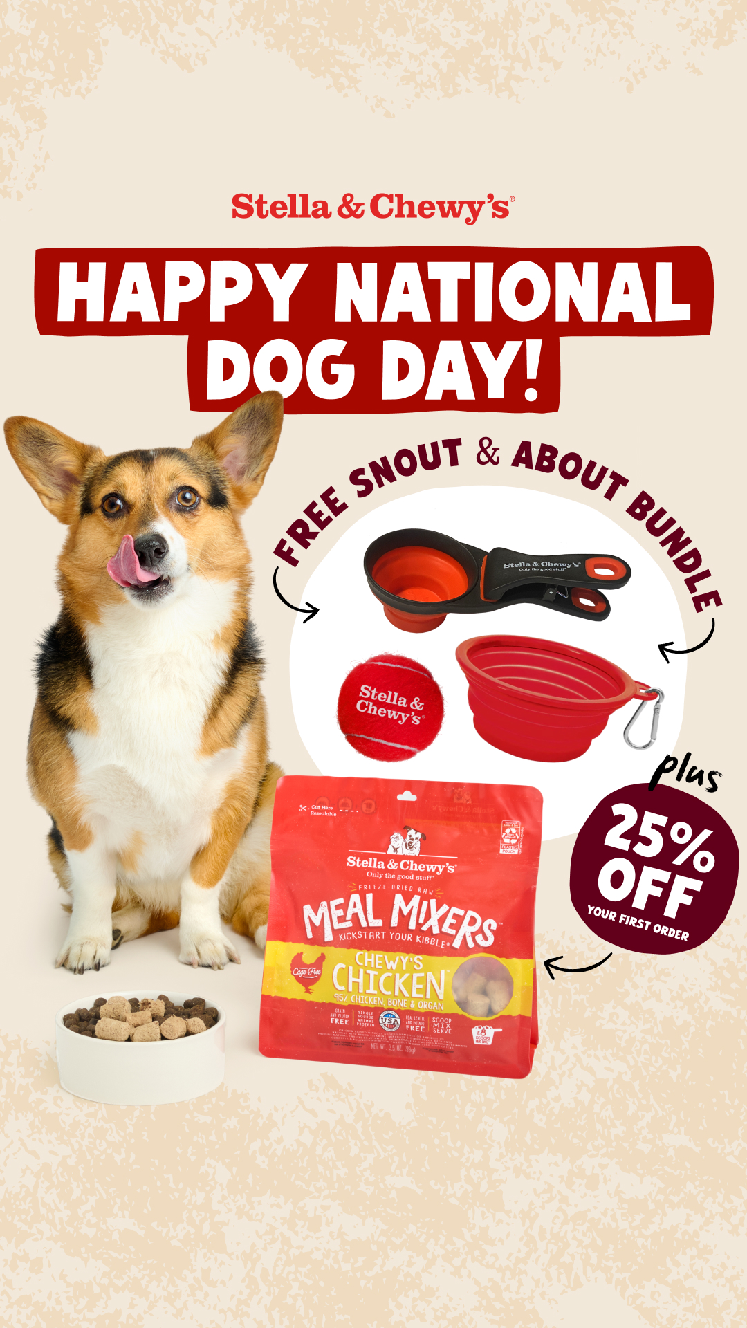 Stella & Chewy's Facebook ad