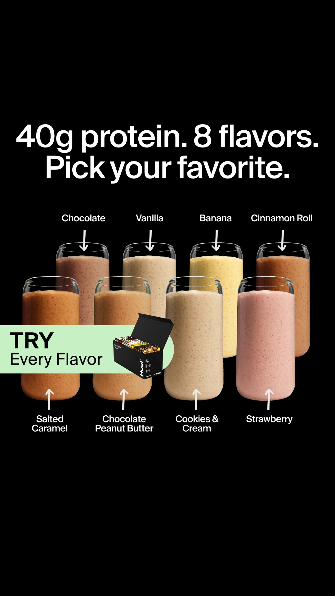 Huel Facebook ad