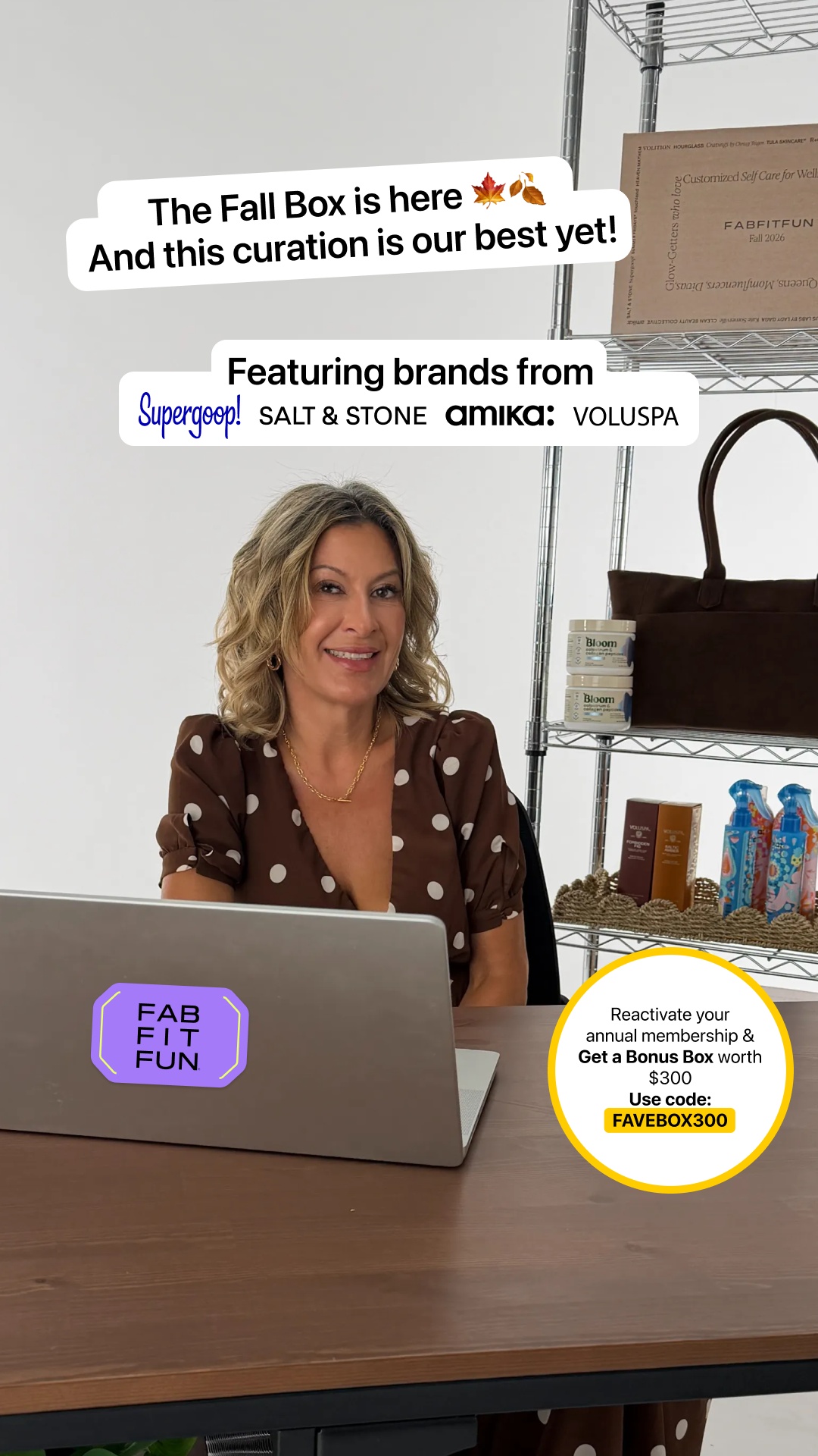 FabFitFun Facebook ad