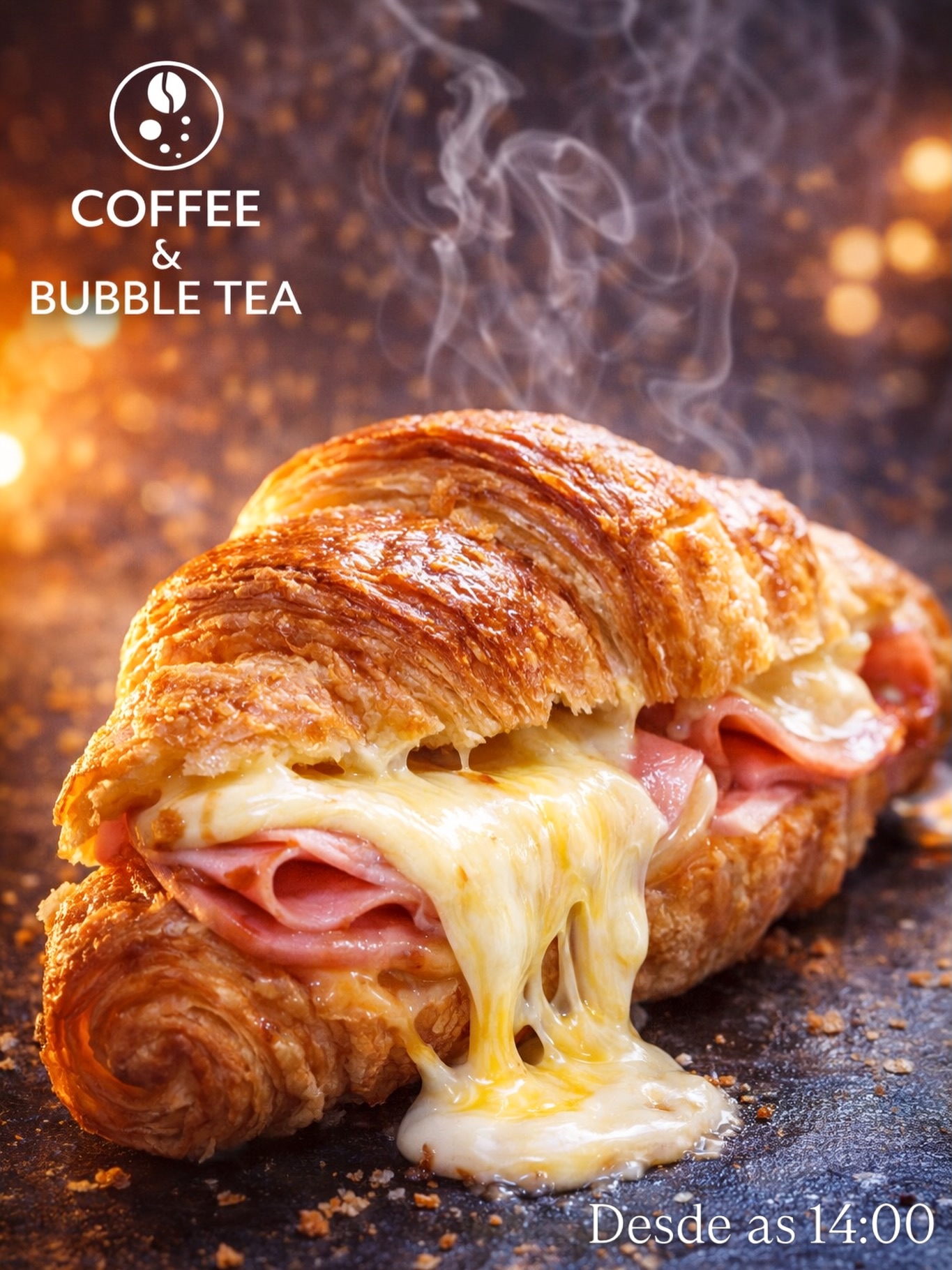 Coffee & Bubble Tea Facebook ad from Apr 24, 2026