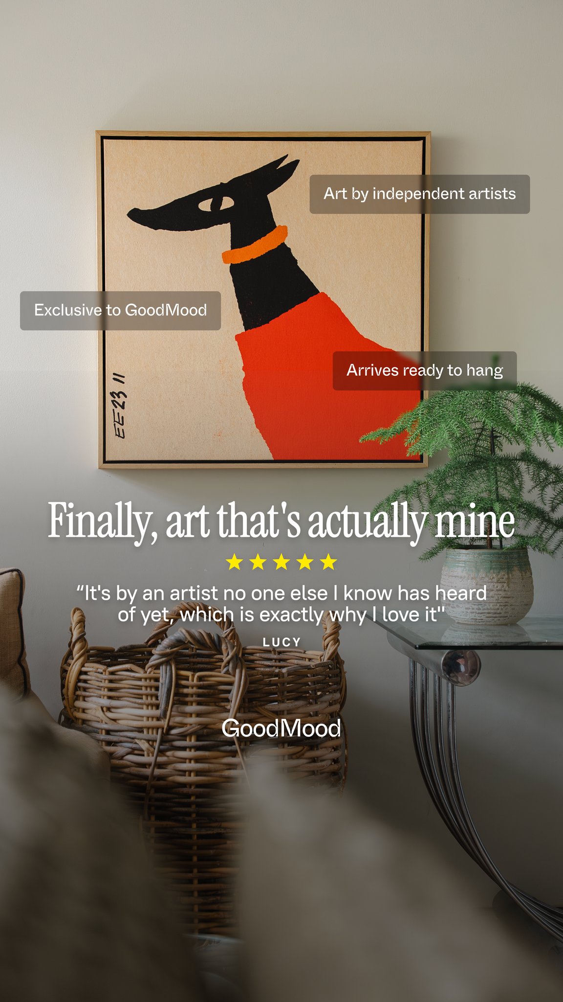 GoodMood Facebook ad