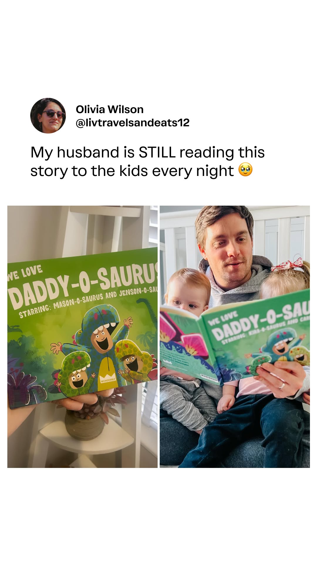 Wonderbly Facebook ad