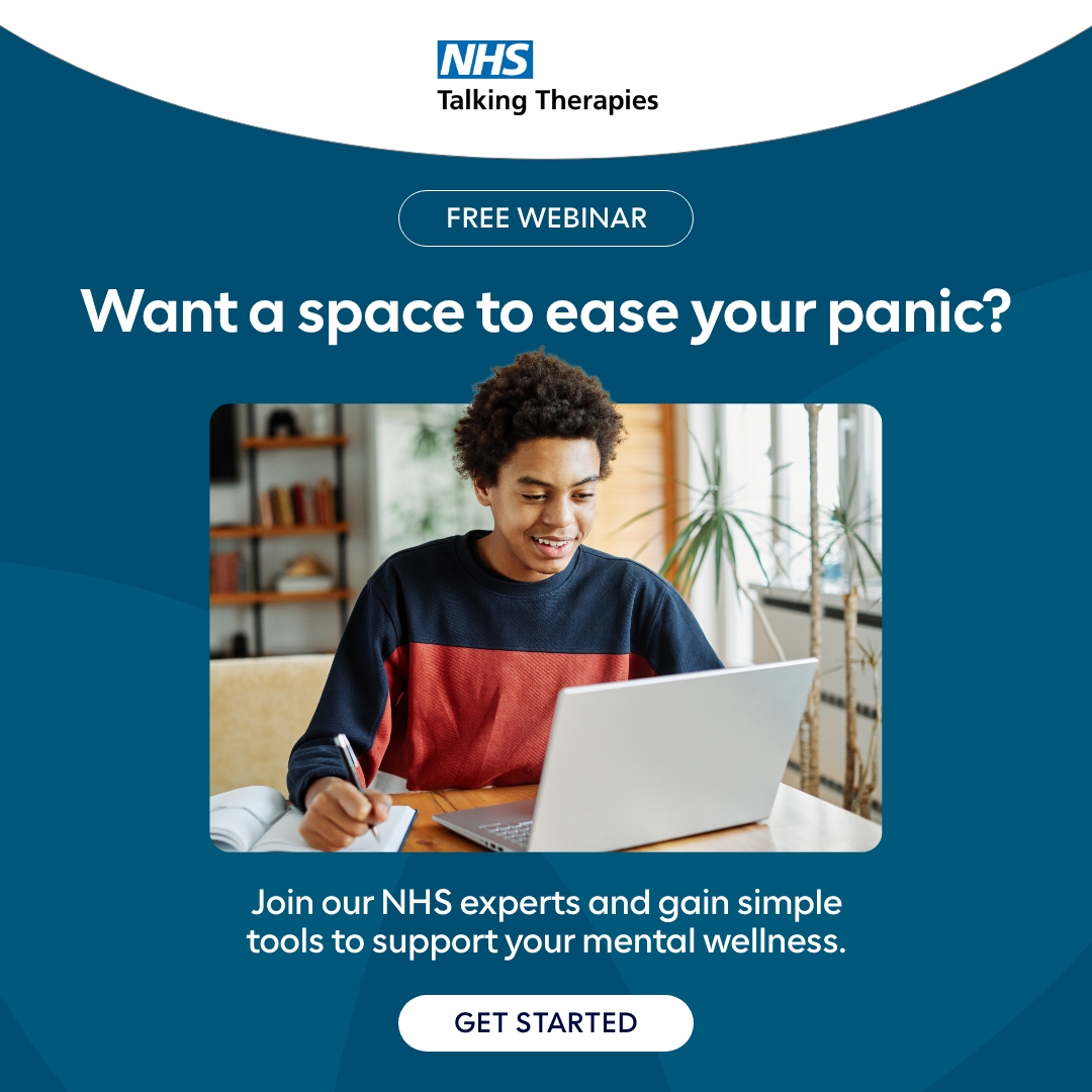 NHS Kent and Medway Talking Therapies Facebook ad from Apr 20, 2026