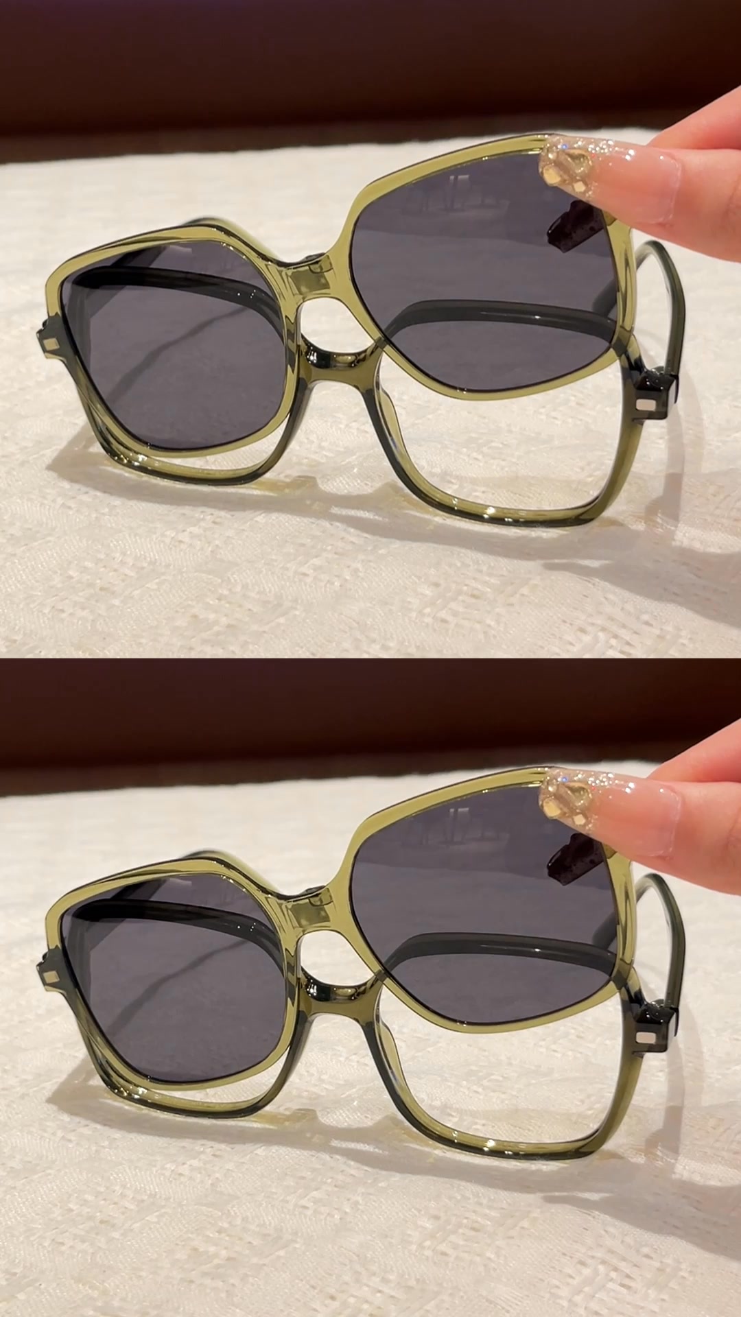 Firmoo UK Facebook ad: Magnetic Clip On Sunglasses From £27.00