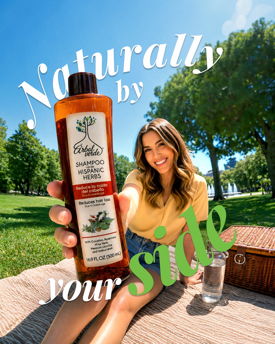Árbol Verde USA Facebook ad: Naturally by your side, from the first wash…