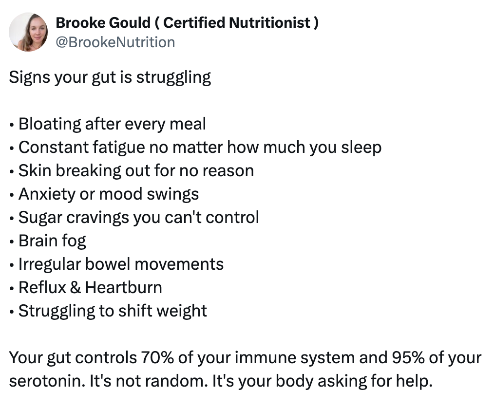 Brooke Gould - Certified Nutritionist Facebook ad
