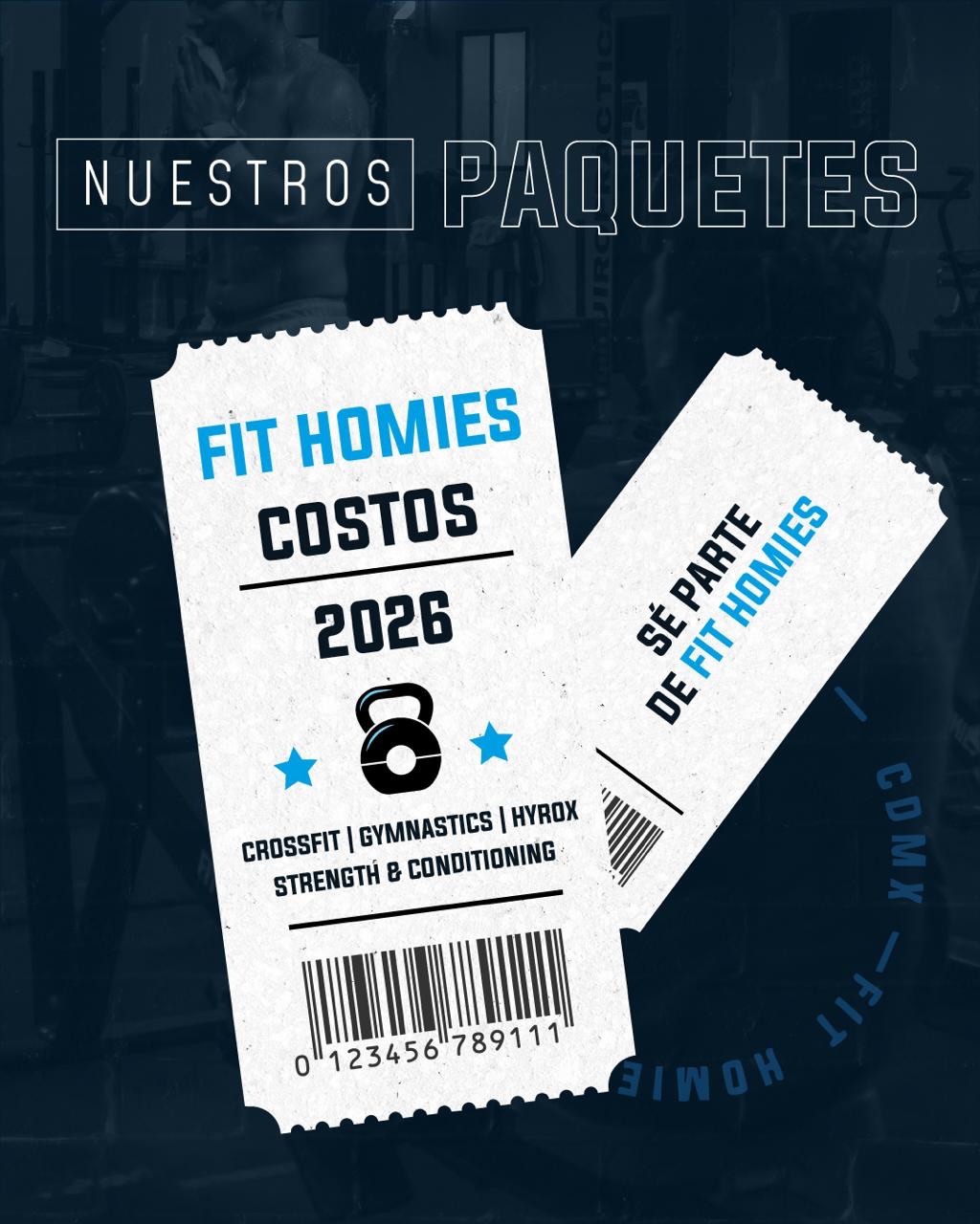 Fit Homies Facebook ad: Hey Homie! Si estabas esperando señal para volver…