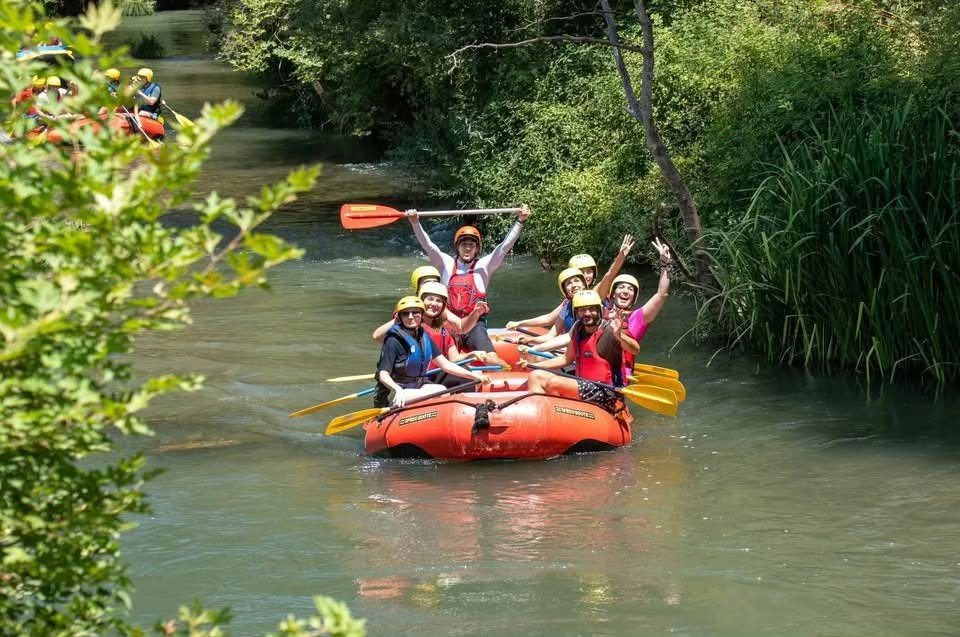 WADE Adventure Travel & Outdoor Activities Facebook ad: Rafting στον ποταμό Λάδωνα: +Plus Αναρρίχηση & Τοξοβολία
