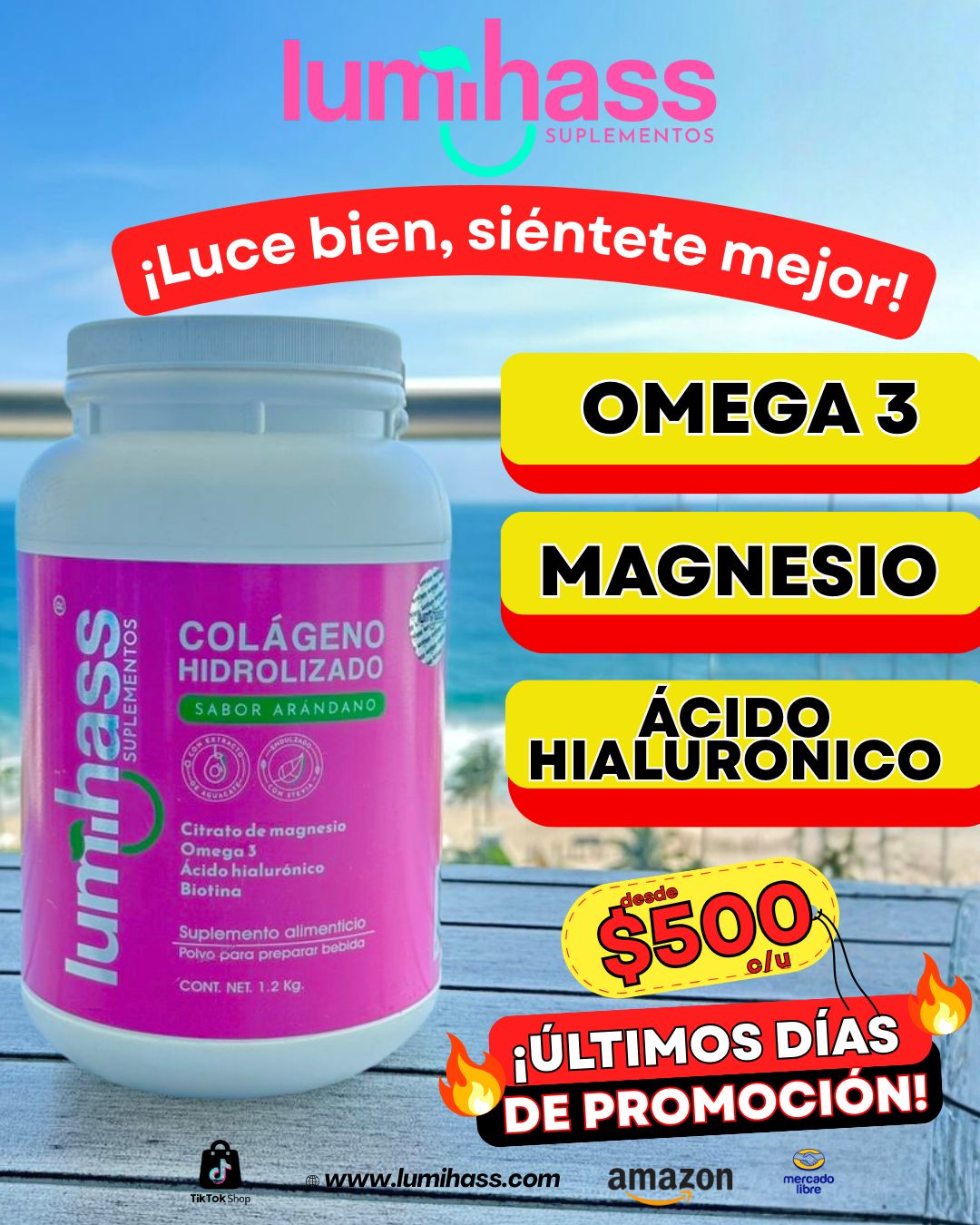 Lumihass Suplementos Mexico Facebook ad