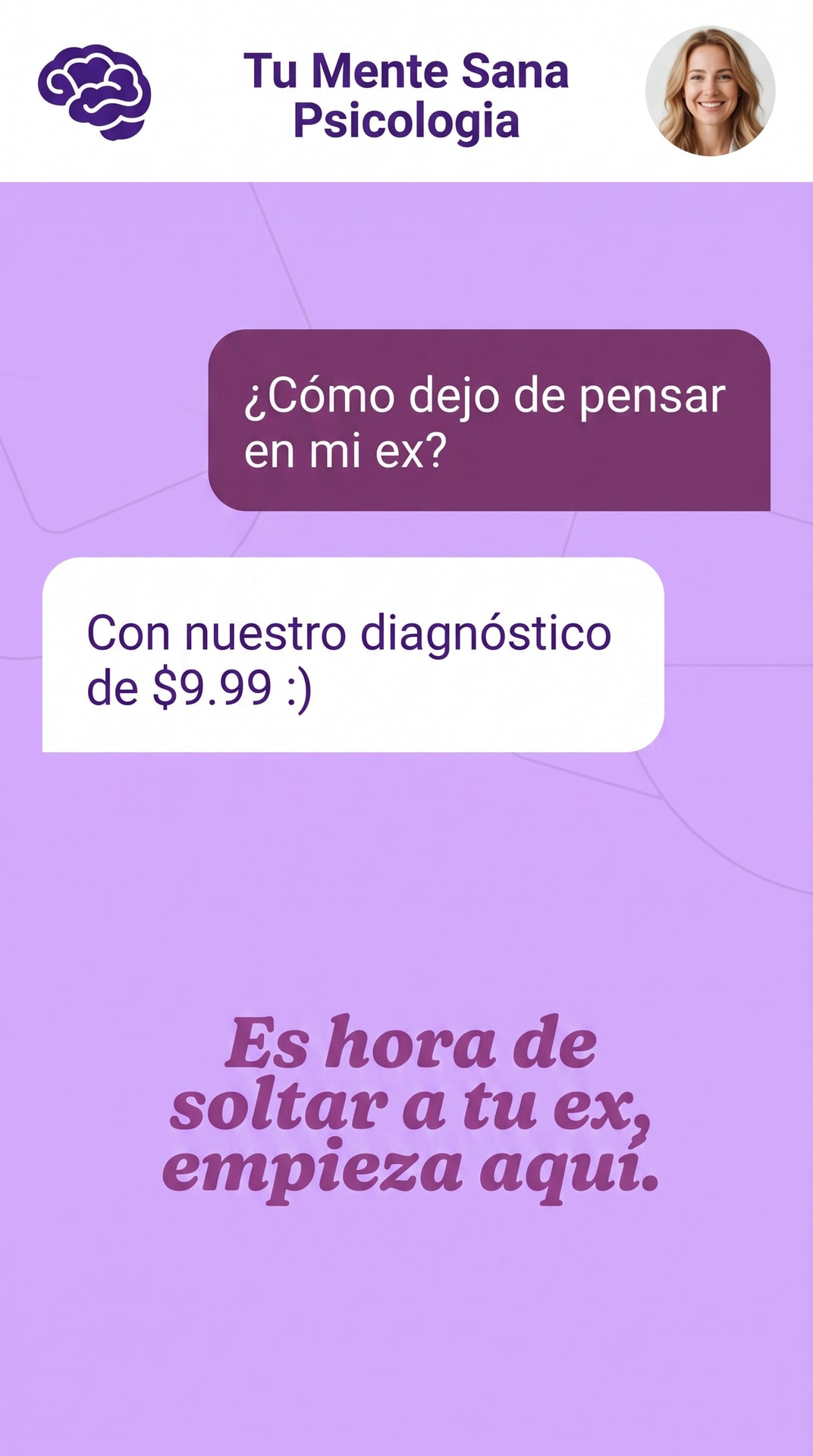 Mente sana Online ES Facebook ad