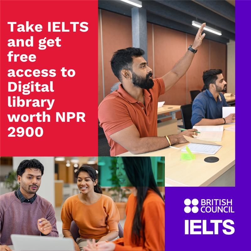 British Council Nepal Facebook ad