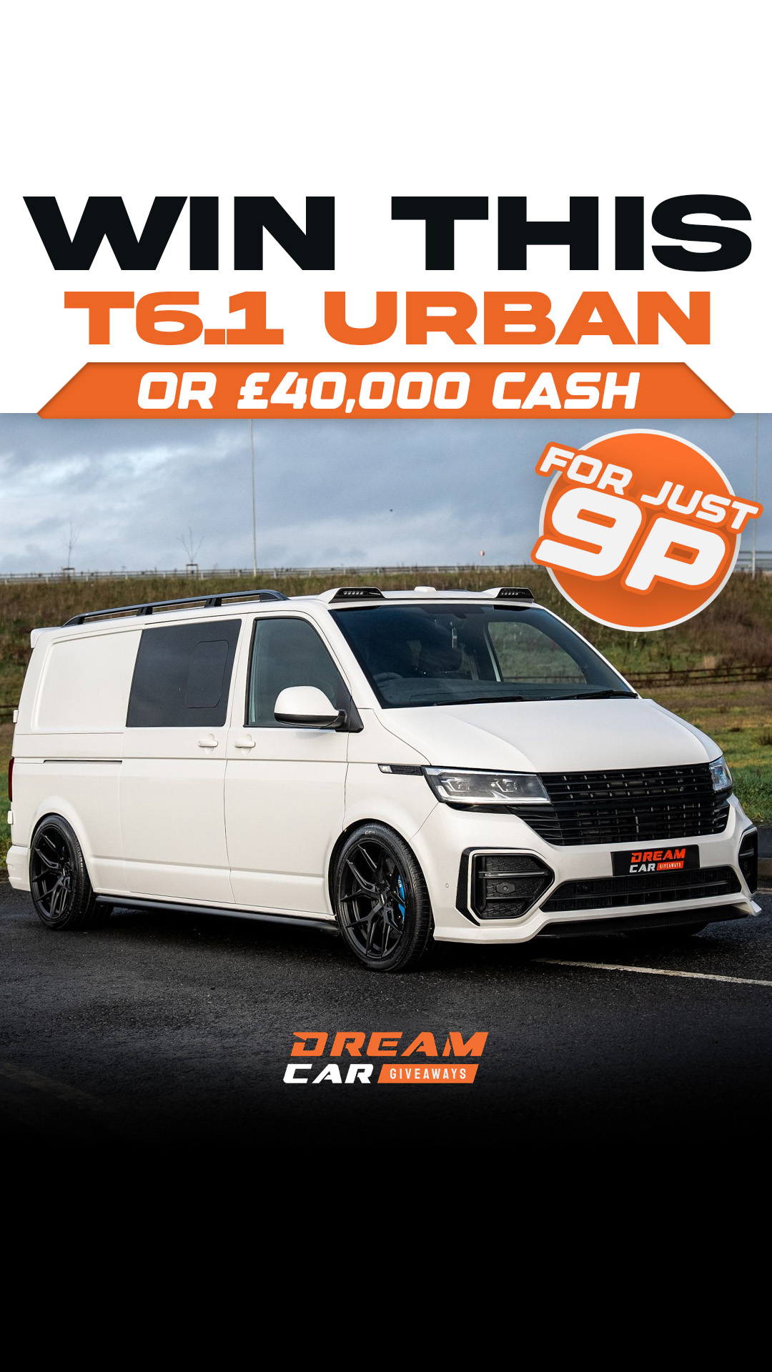 Dream Car Giveaways Facebook ad