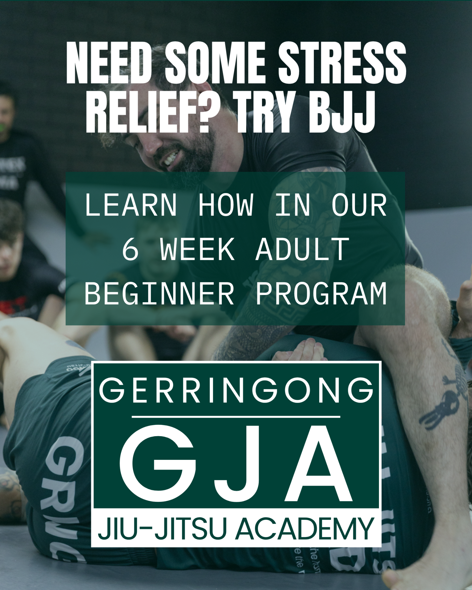 Gerringong Jiu Jitsu Academy Facebook ad from Apr 2, 2026