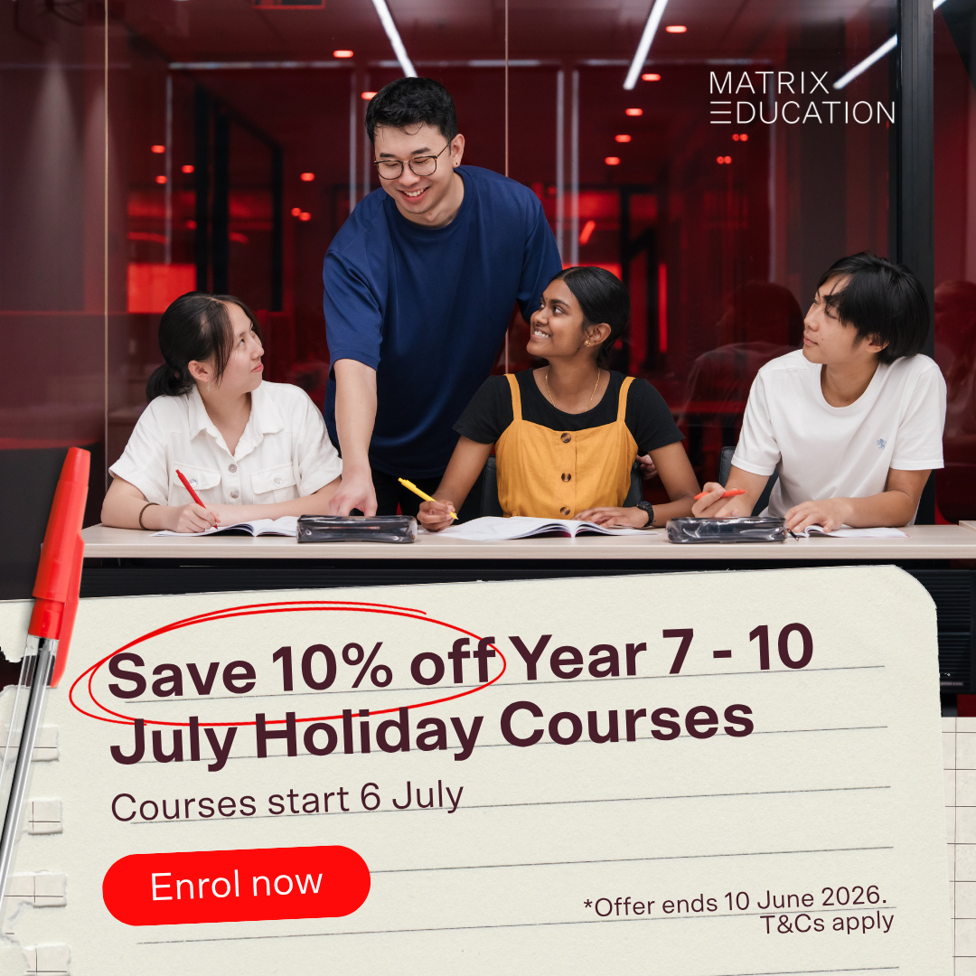 Matrix Education Facebook ad