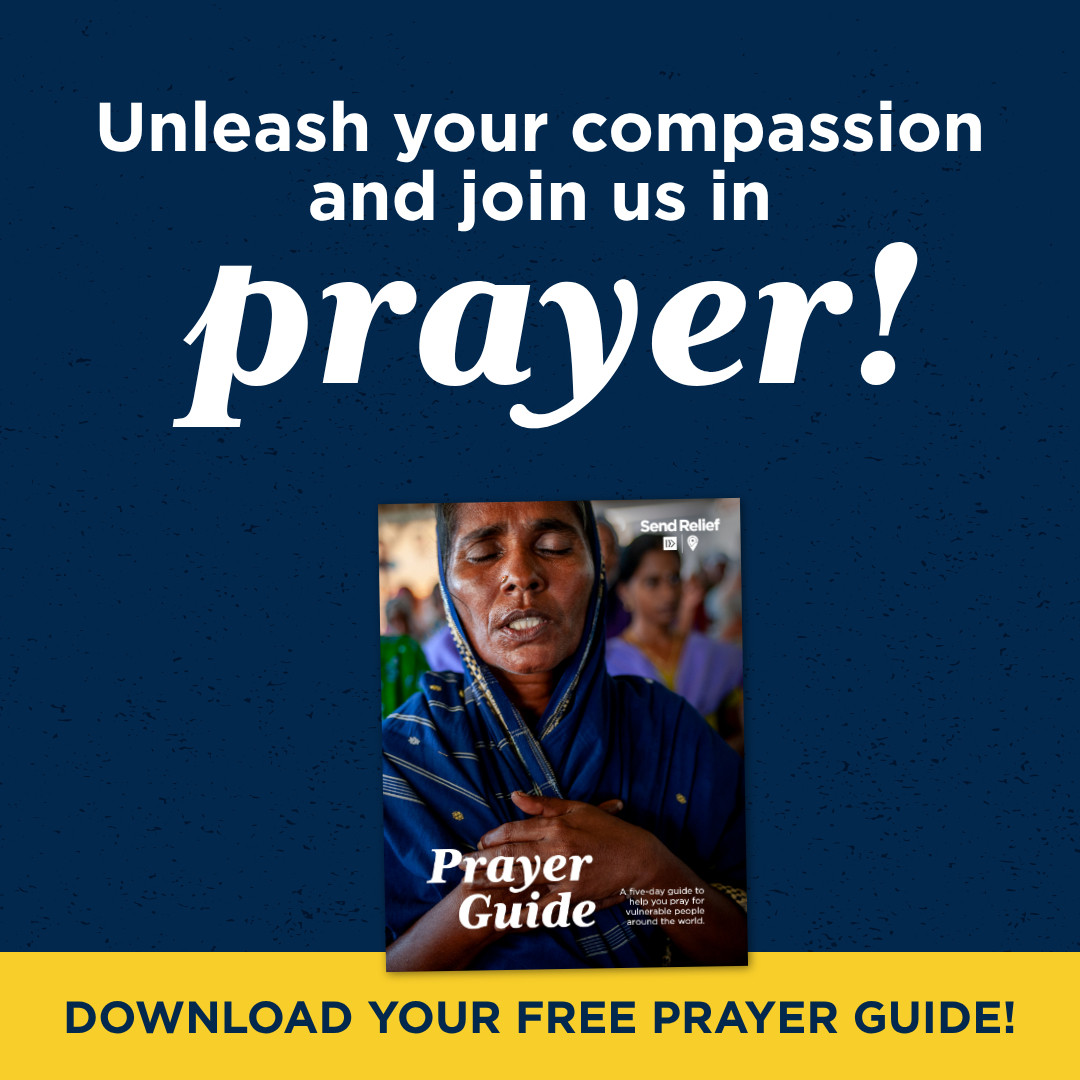 Send Relief Facebook ad