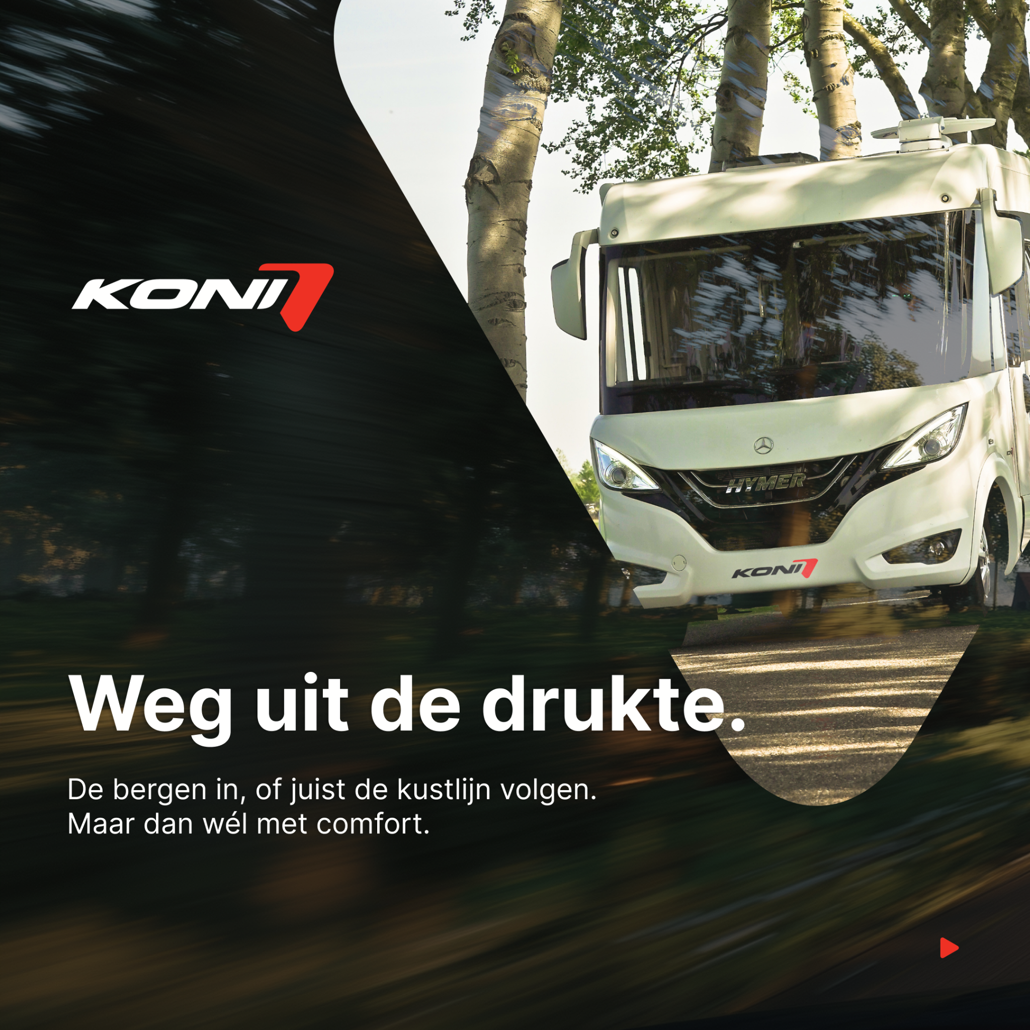 KONI - Benelux Facebook ad: Kasten die openklappen, glazen die rinkelen… Herkenbaar?