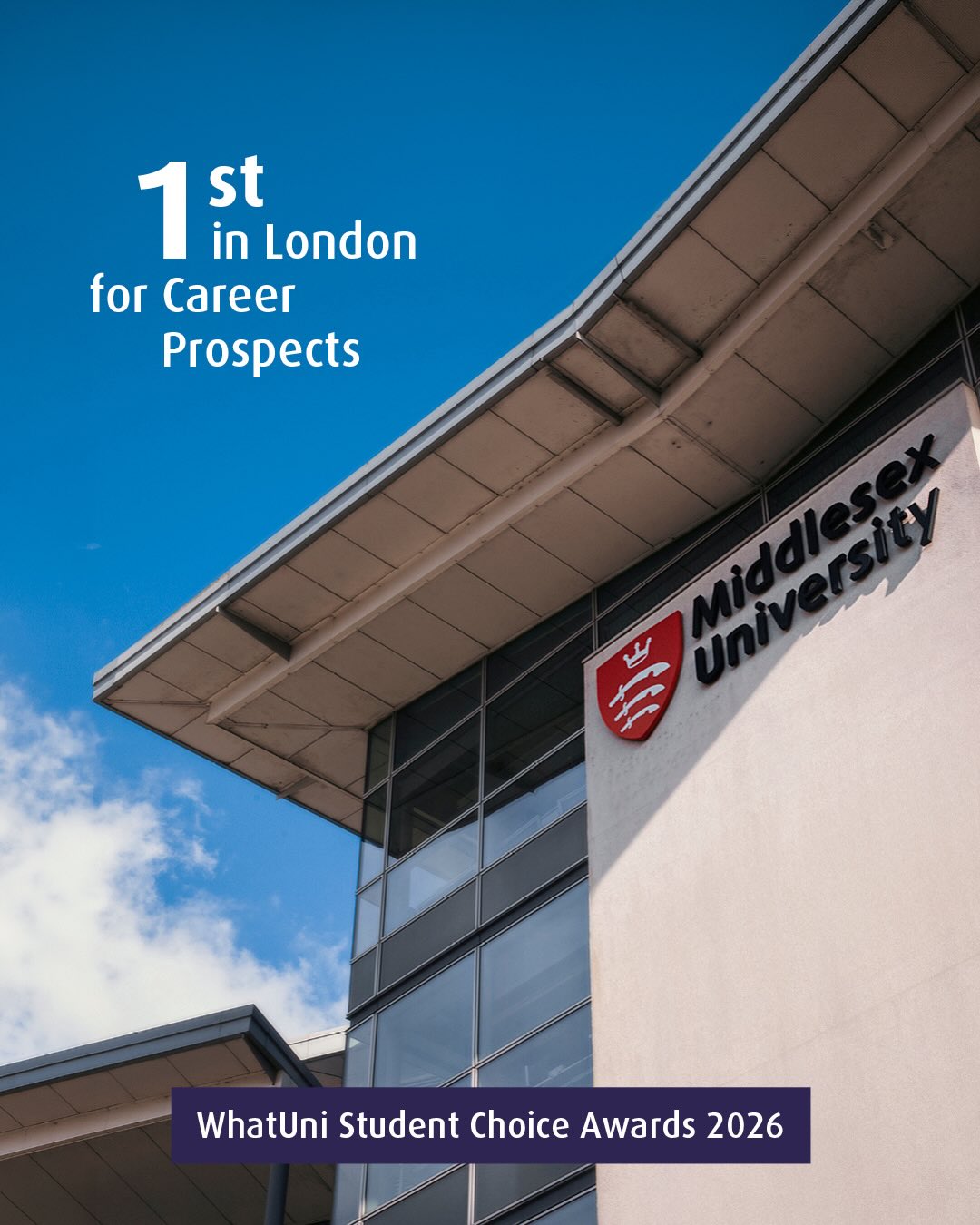 Middlesex University Facebook ad