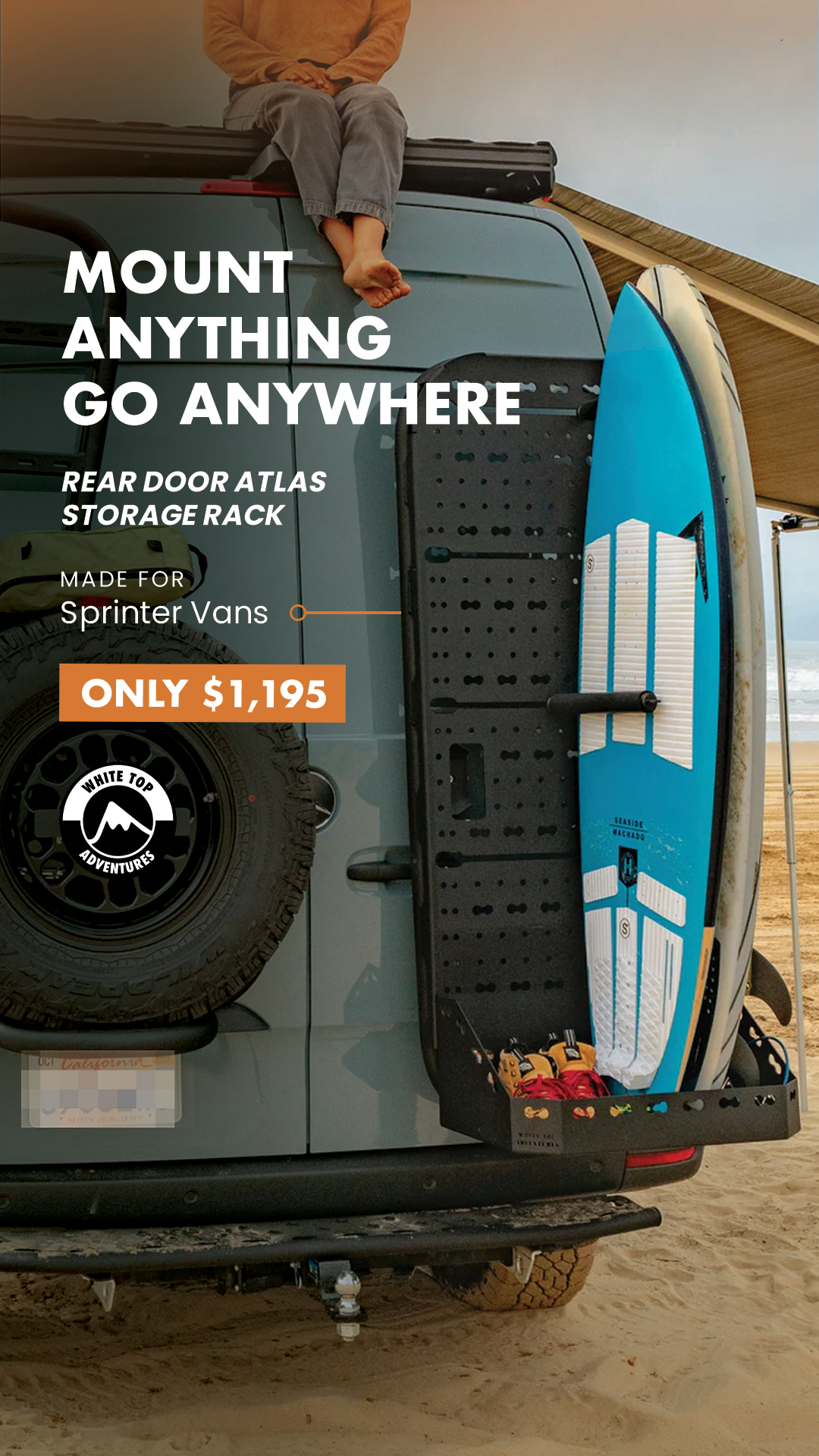 White Top Adventures Facebook ad from Jun 10, 2026
