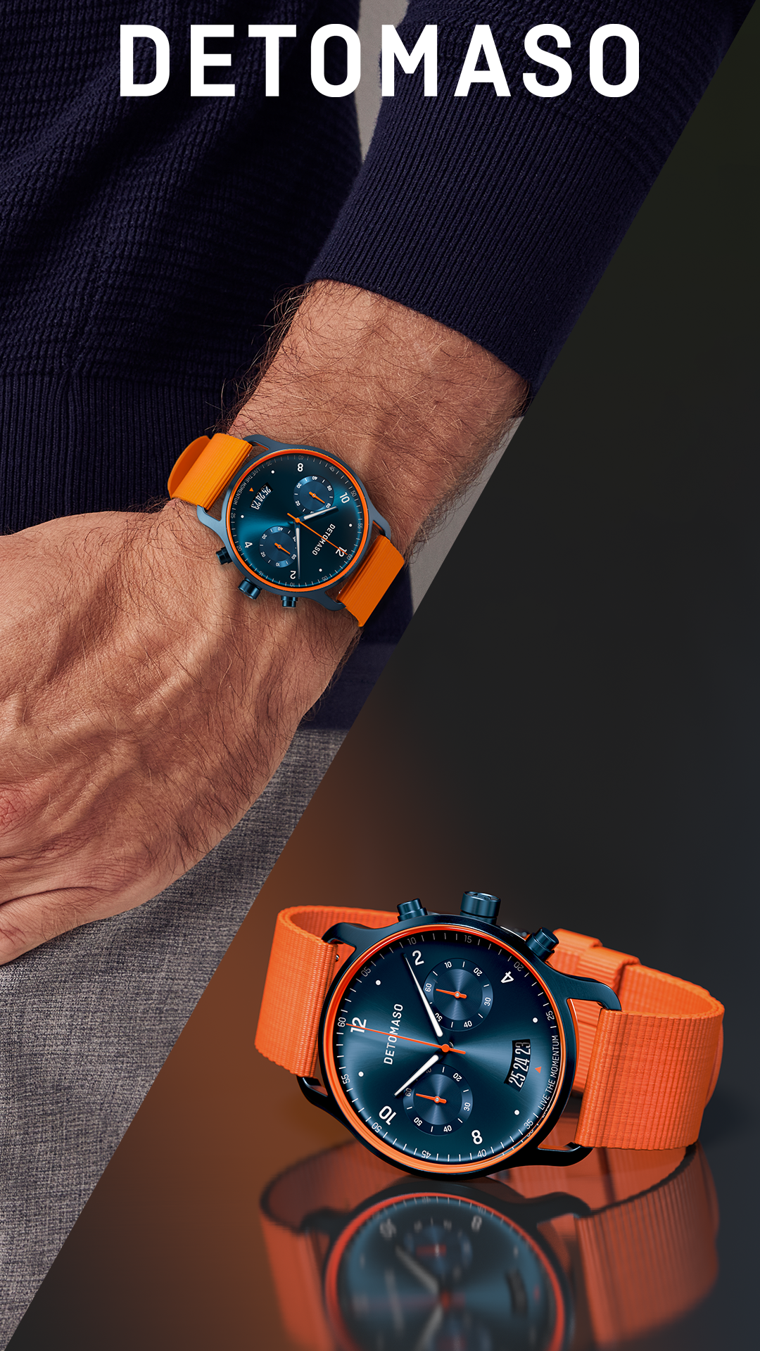 DETOMASO WATCHES Facebook ad