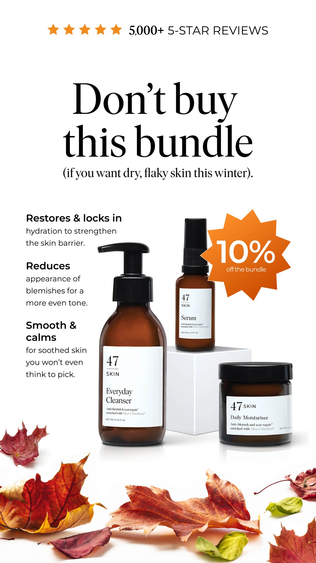 47Skin Facebook ad