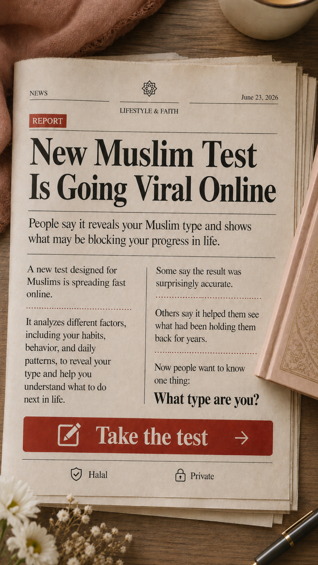 Imam Advice Daily Facebook ad