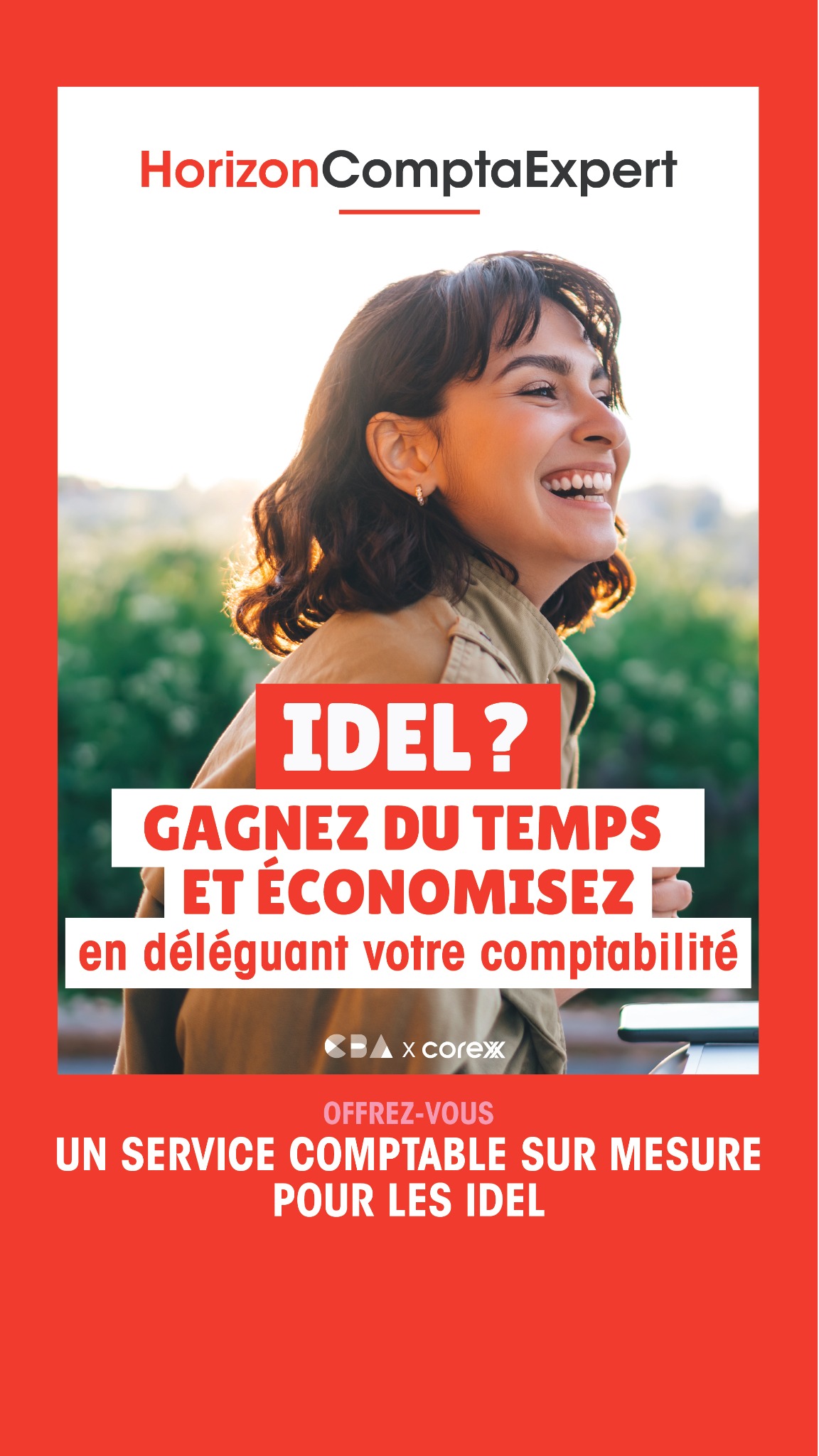 La Ruche des infirmières libérales Facebook ad: Découvrir Horizon Libéral.