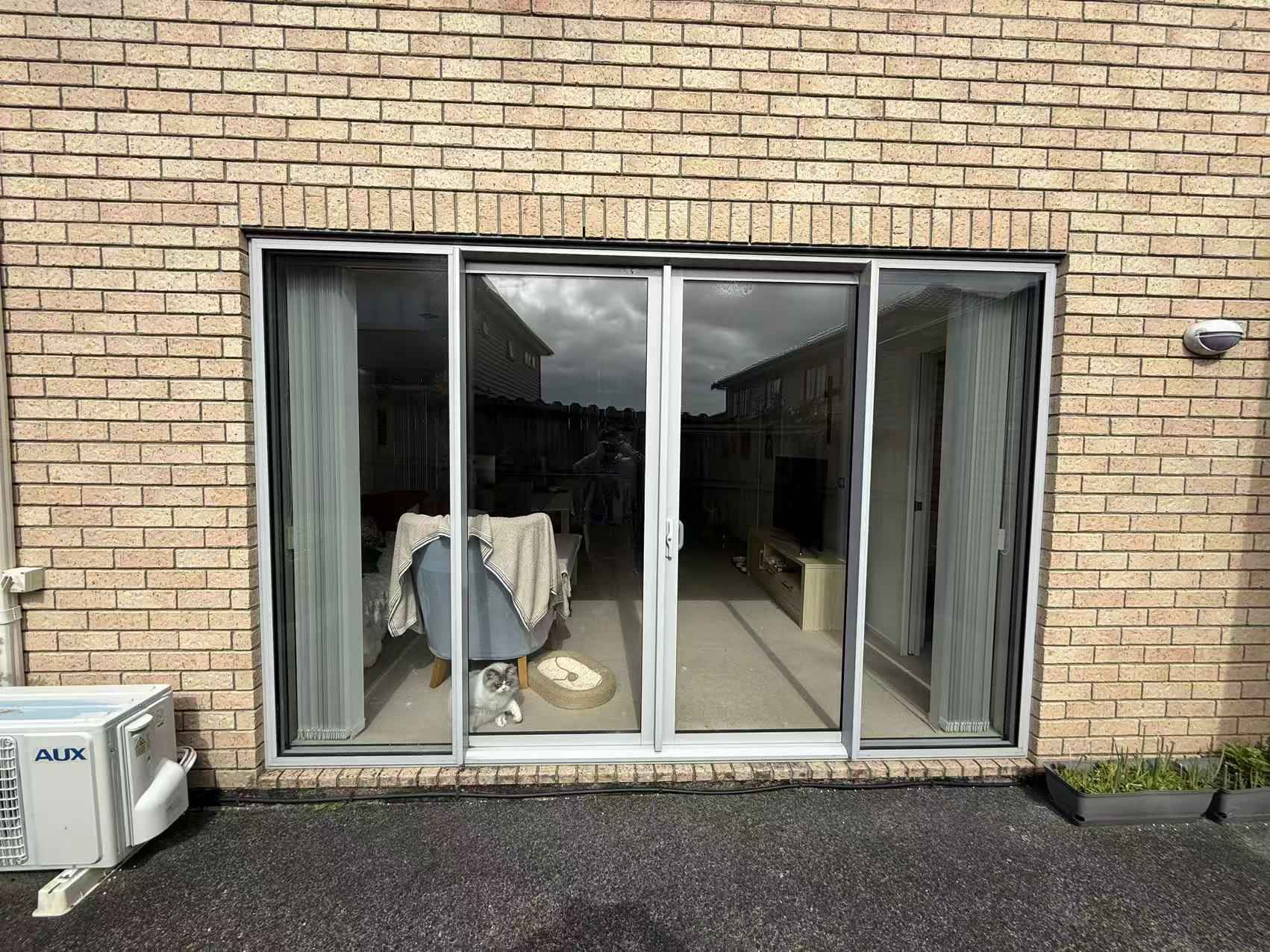 Raymond Ray Facebook ad: Glass doors and windows