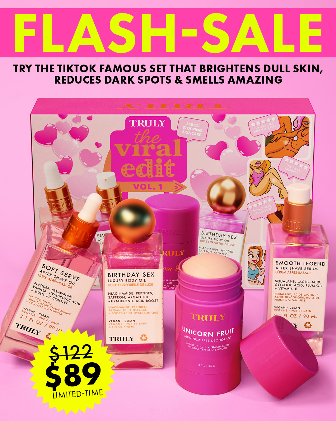 Truly Beauty Facebook ad