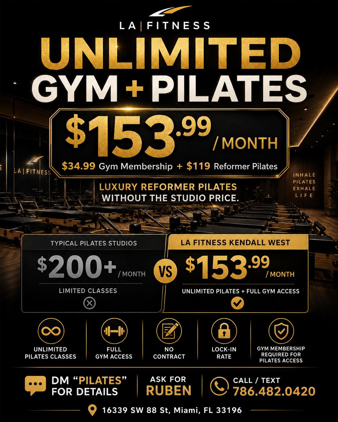 LAFitnessMiami Facebook ad