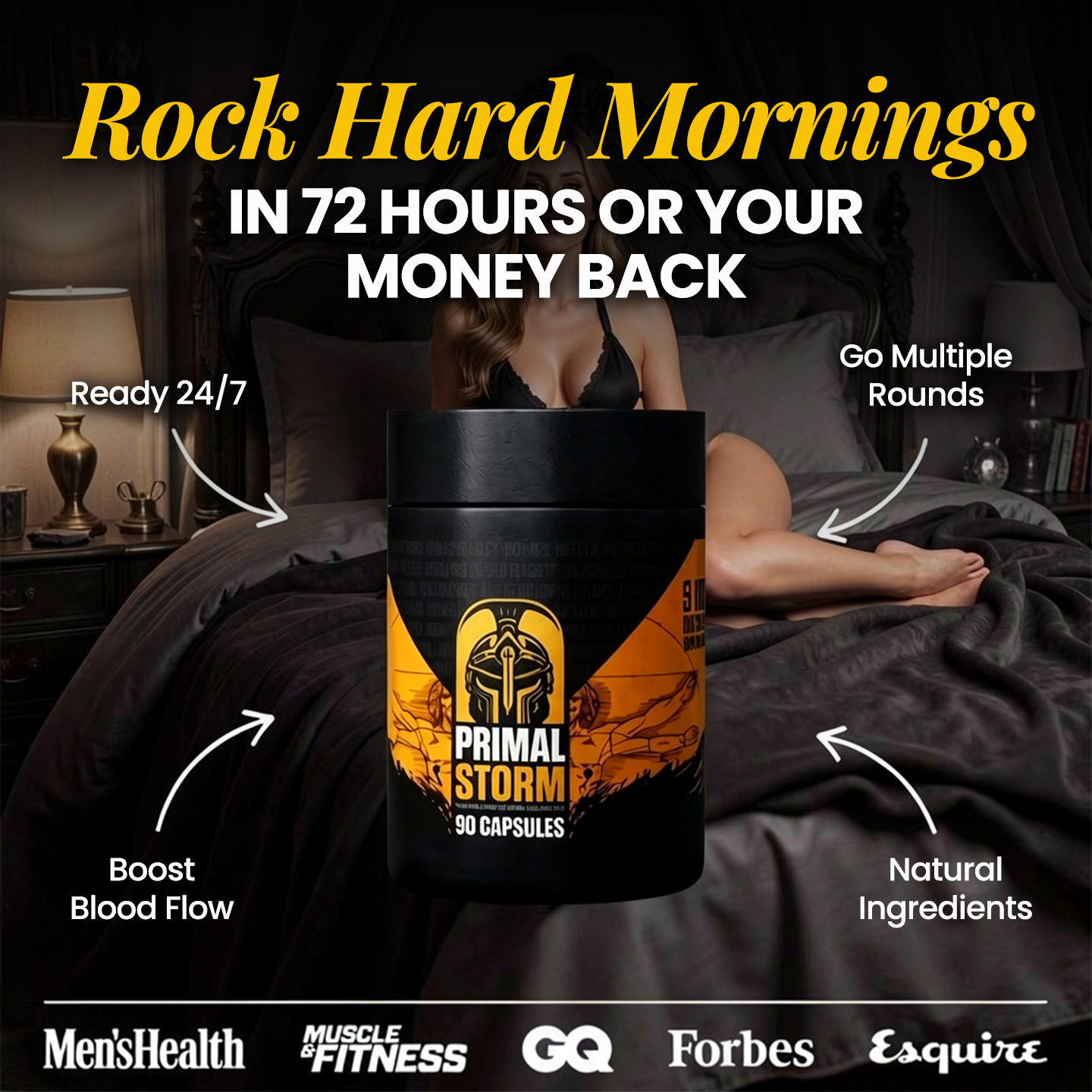 Primal Storm Supplements Facebook ad