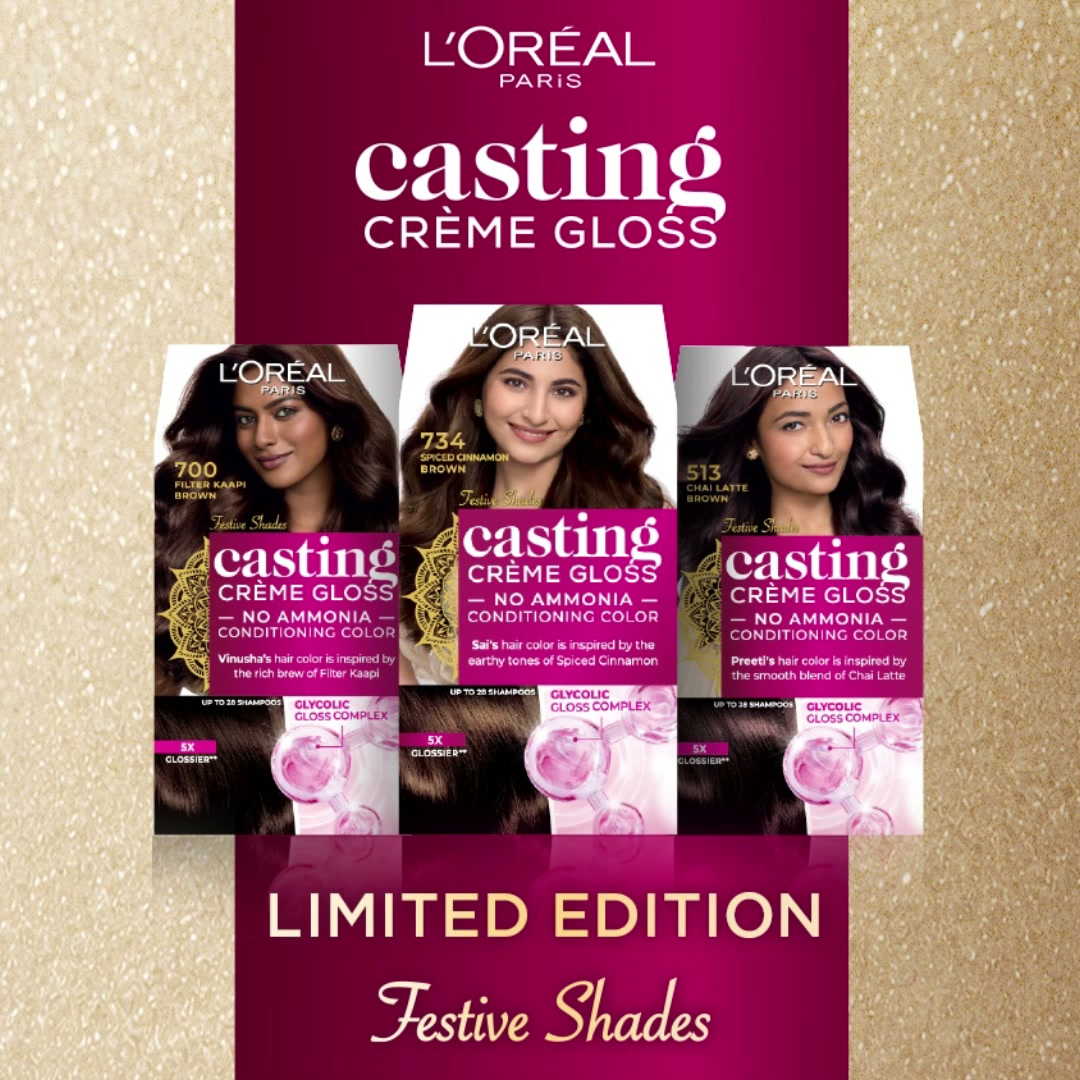 L'Oréal Paris Facebook ad: Amazon.in: B0H877GPS8, B0H873ZZKM, Or B0H871Z7QB