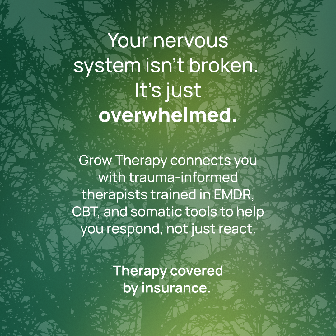 Grow Therapy Facebook ad
