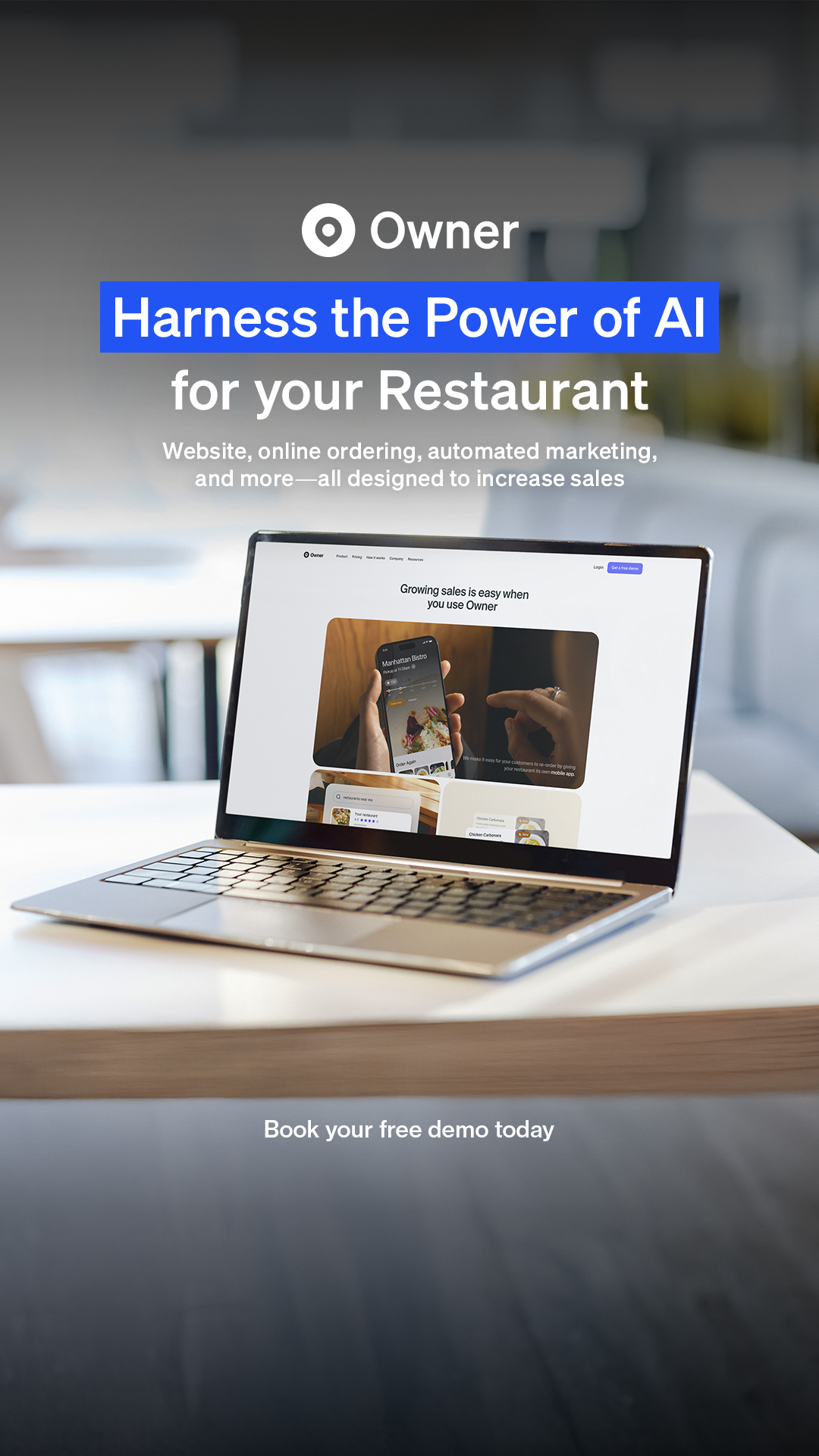 Owner.com Facebook ad
