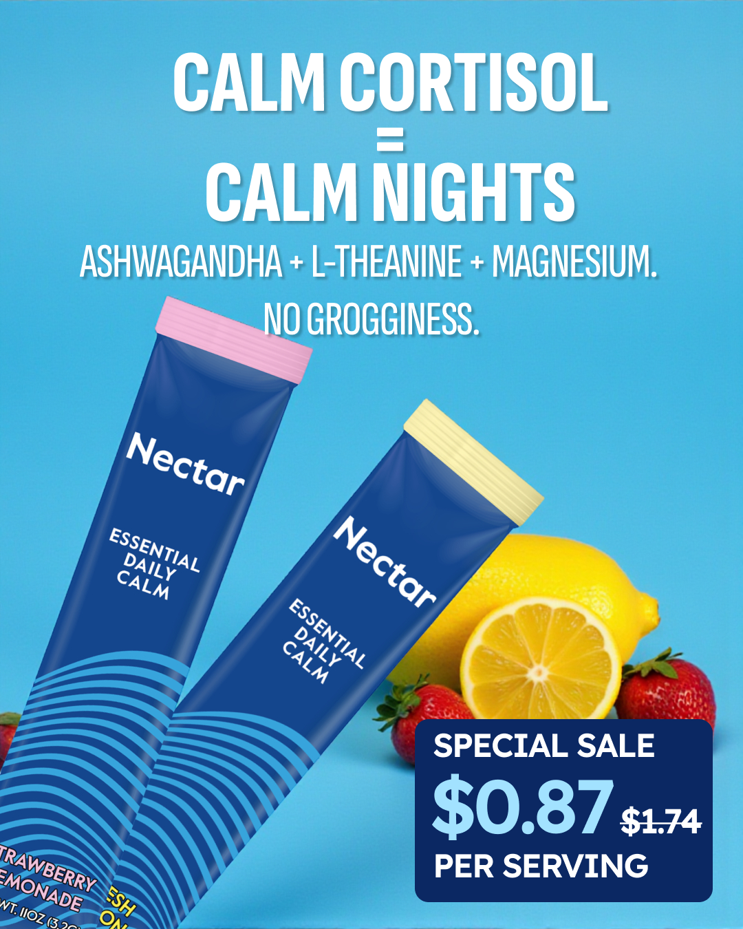 Nectar Calm Facebook ad